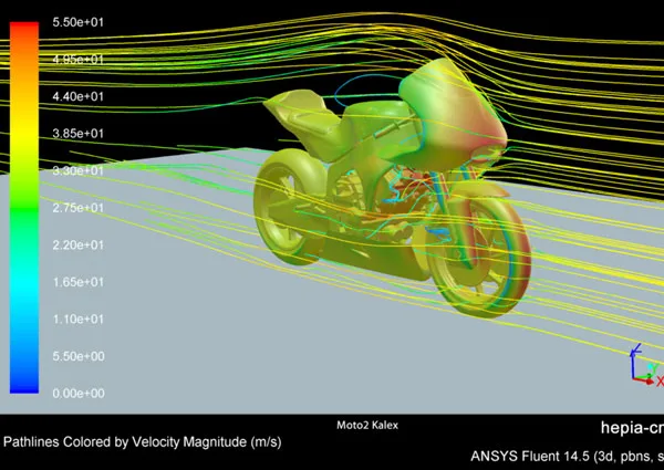 FEA stress and deformation results on a cast component